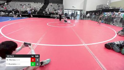 53 lbs Rr Rnd 3 - Willy Moreau, Doughboys vs Thomas Mustakis, Clearview