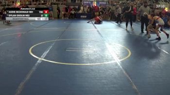 100 lbs Quarterfinal - Dylan Osolin NE2, Lake Catholic vs Audie McDonald SE1, Trimble Take Down Club