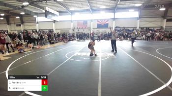 52 lbs Consolation - Caleb Romero, Grindhouse WC vs Ashton Lopez, Parker Invictus WC