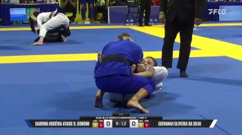 Giovanah Oliveira Da Silva vs Sabrina Rogéria Ataide B. Gondim 2026 World Jiu-Jitsu IBJJF Championship