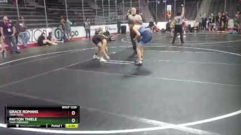 100 lbs Quarterfinal - Payton Thiele, Team Nebraska vs Grace Romans, Team Texas