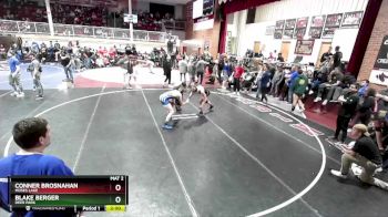 152 lbs Cons. Round 2 - Blake Berger, Deer Park vs Conner Brosnahan, Moses Lake