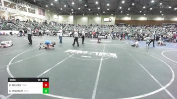 86 lbs Consi Of 8 #2 - Kade Ressler, Fernley Wrestling Club vs Charlotte Westhoff, Wrightwood Wrestling Club