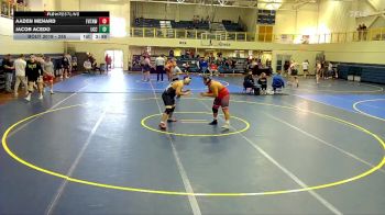 285 lbs Champ. Round 1 - Aaden Menard, Fort Hays Tech Northwest vs Jacob Acedo, Labette Community College