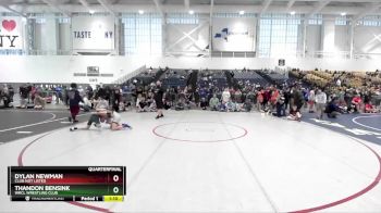 110 lbs Quarterfinal - Dylan Newman, Club Not Listed vs Thandon Bensink, WRCL Wrestling Club