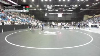 144 lbs Cons. Round 2 - Eli Anderson, DeSoto HS vs Campbell Denton, Wichita-Bishop Carrol