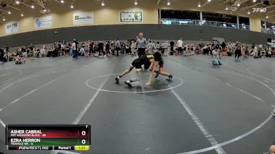 100 lbs Round 2 - Asher Cabral, Mat Assassins Black vs Ezra Herron, Triangle WA