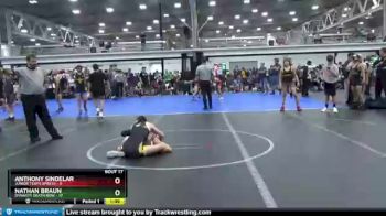 96 lbs Round 5 (8 Team) - Nathan Braun, Dynasty Death Row vs Anthony Sindelar, Junior Terps Xpress