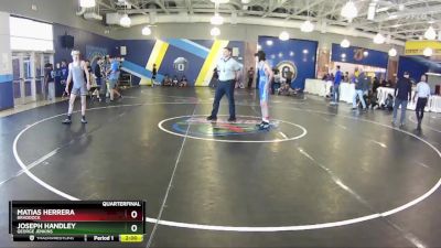 106 White Round 1 - Matias Herrera, Braddock vs Joseph Handley, George Jenkins