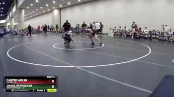 138 lbs Quarters & Wb (16 Team) - Carter Welsh, STL Red vs Drake Rennecker, Ohio Titan Blue