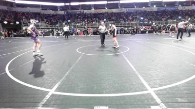 110 lbs Round Of 16 - Blake Armfield, Maize vs Cayden Holt, Marshfield Youth Wrestling