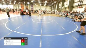 132 lbs Rr Rnd 1 - Tyler Kadish, MetroWest United Black vs Trenden Bashore, Attrition Wrestling Gold