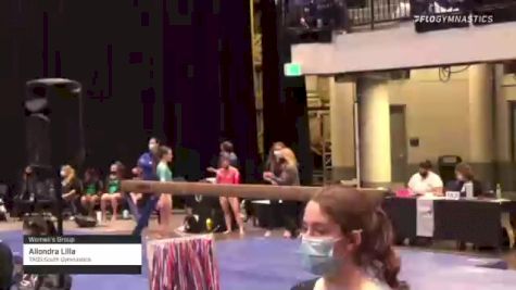Allondra Lilla - Women's Group, TAGS South Gymnastics - 2021 Women's Xcel Region 4 Championships