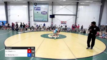 52 kg Rr Rnd 1 - Alexis O'Neill, Maine Trappers vs Brenna McCarley, Razor Blue