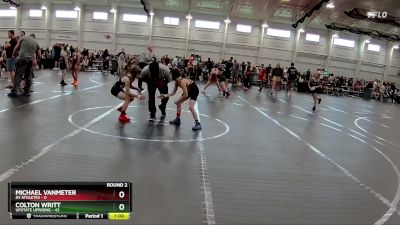 72 lbs Round 2 (8 Team) - Colton Writt, Upstate Uprising vs Michael VanMeter, 84 Athletes