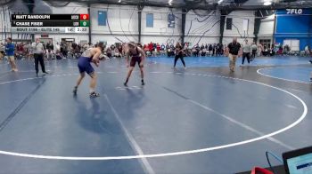 Elite 149 lbs Semifinal - Matt Randolph, Augsburg College vs Chase Fiser, Loras