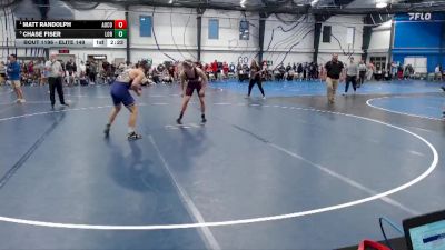 Elite 149 lbs Semifinal - Matt Randolph, Augsburg College vs Chase Fiser, Loras