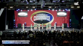 Ohio Elite Sport Complex - Code 333 [2026 L3 Senior - D2 - Small Day 2] 2026 Cheer Power Grand Nationals
