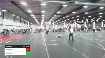 69 lbs Quarterfinal - Benjamin Myers, LV Bear WC vs Avery Porter, Tucson Pride WC