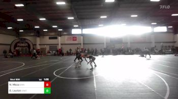 130 lbs Quarterfinal - Noah Meza, Grindhouse WC vs Ben Layton, Unattached