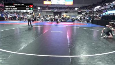 6A 150 lbs Cons. Round 3 - Gibbs Watson, Mountain Brook vs Edwin Penny, Mcadory