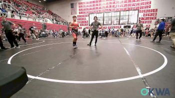 Rr Rnd 2 - Jazzlyn Douglas, Clinton Youth Wrestling vs Arron Chavez JR., Del City Little League Wrestling