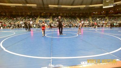 58 lbs Consi Of 8 #2 - Tuff Jump, BullTrained vs Cohen Utesch, Siouxland Wrestling Academy