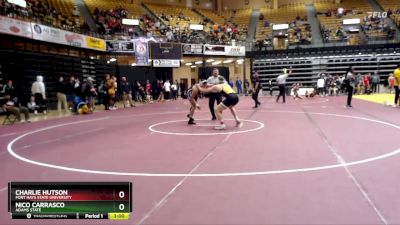 157 lbs Champ. Round 1 - Charlie Hutson, Fort Hays State University vs Nico Carrasco, Adams State