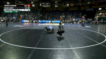 125 lbs Round Of 64 - Travis Clawson, Clarion vs Malik Hardy, The Citadel