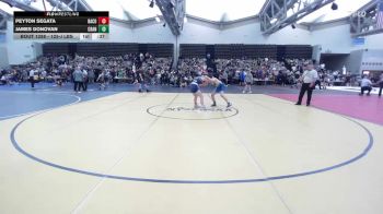 125-J lbs Round Of 16 - Peyton Segata, Bacon Barbell Club vs James Donovan, Cranford