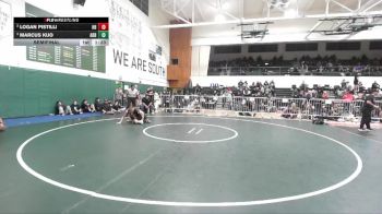 144 lbs Semifinal - Marcus Kuo, Arroyo vs Logan Pistilli, Huntington Beach