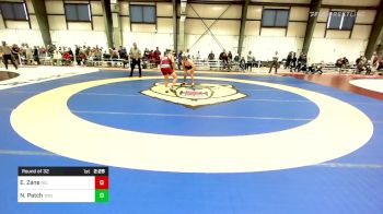 157 lbs Round Of 32 - Eric Zane, Rhode Island College vs Nico Patch, Trinity