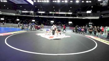 Girls 100 lbs Cons. Round 3 - Aaliyah Gonzalez, Toppenish (Girls) vs Hannah Abraham, Hockinson (Girls)