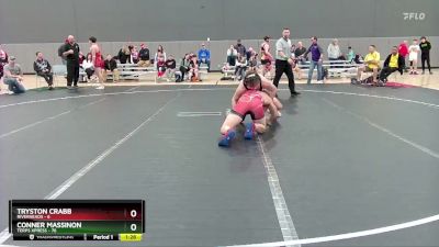 210 lbs Round 2 (10 Team) - Conner Massinon, Terps Xpress vs Tryston Crabb, Riverheads