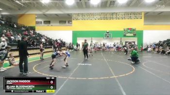 85 lbs Round 1 - Elijah Bloodworth, The Storm Wrestling Center vs Jackson Maddox, Storm