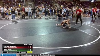 61-63 lbs Round 1 - Dylan Jenkins, Animal House Wrestling vs Abel Hunt, Bennett Wrestling Club