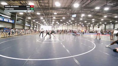 126 lbs Rr Rnd 3 - Tomas Melendez, Ground Up USA (RED) - HSB vs Matt Diksa, Yorktown Wrestling Club - HSB