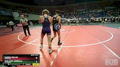 5A-120 lbs Cons. Round 1 - Emiliano Arreola, Hillsboro vs Aaden Sigloh, Ridgeview