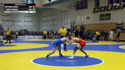 141 lbs Round Of 16 - Mathius Garza, Etiwanda vs Griff Powell, Lyons Township (IL)
