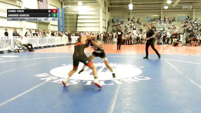 113 lbs Consi Of 32 #2 - Camil Cruz, NY vs Andres Garcia, FL
