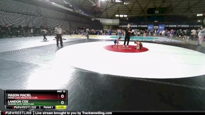 49 lbs Champ. Round 1 - Landon Cox, Warden Elite Wrestling vs Mason Maciel, Moses Lake Wrestling Club