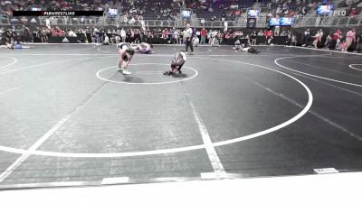 96.6-106 lbs Consi Of 8 #1 - Brylee McDonald, Apex Wrestling vs Lydia Robinette, Bobcat Wrestling