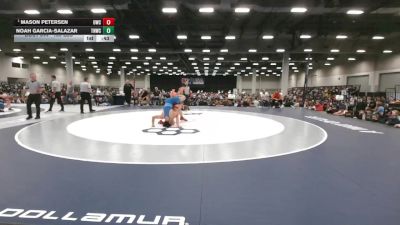 150 lbs 3rd Place Match - Mason Petersen, UWC vs Noah Garcia-Salazar, Top Notch Wrestling Club