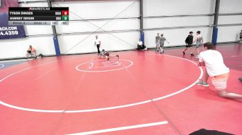 85 lbs Rr Rnd 1 - Tyson Dinges, Roughneck Wrestling Club vs Aubrey Ishuin, Ohio Valley Forge