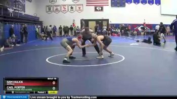 152 lbs Champ. Round 2 - Sam Hulick, Buffalo vs Cael Porter, Thunder Basin High School