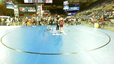 120 lbs Cons 64 #2 - Nicolas Carvajal, NJ vs Roman Kile, IA