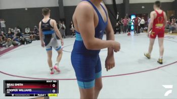 132 lbs Cons. Round 4 - Beau Smith, OR vs Cooper Williams, WA