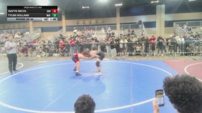 120 lbs Round Of 32 - Gavyn DeCol, Uintah Wrestling vs Tyler Holland, WAR Wrestling Club