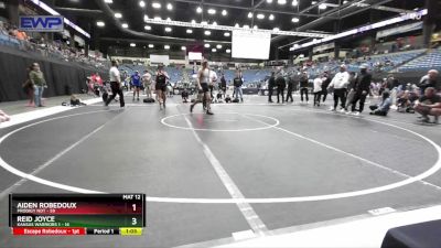 160 lbs Round 5 (6 Team) - Reid Joyce, Kansas Warriors 1 vs Aiden Robedoux, Prodigy NDT