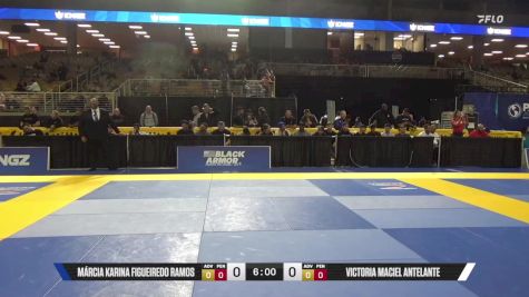 Victoria Maciel Antelante vs Márcia Karina Figueiredo Ramos 2025 Pan Jiu Jitsu IBJJF Championship